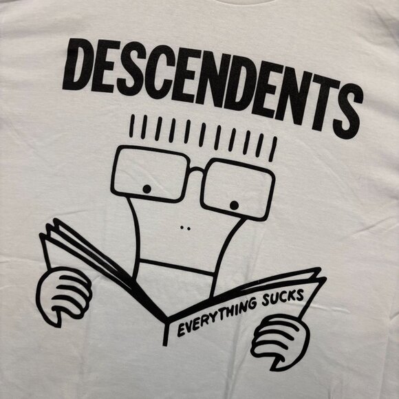 Descendents Milo Everything Suck Punk Rock Band T-Shirt Size Extra Large - Picture 4 of 4